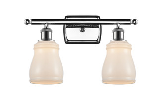 Ballston Two Light Bath Vanity in Polished Chrome (405|5162WPCG391)