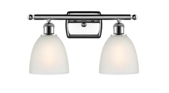 Ballston Two Light Bath Vanity in Polished Chrome (405|5162WPCG381)