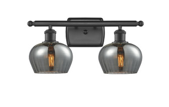 Ballston Two Light Bath Vanity in Matte Black (405|5162WBKG93)