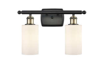 Ballston Two Light Bath Vanity in Black Antique Brass (405|5162WBABG801)