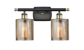 Ballston Two Light Bath Vanity in Black Antique Brass (405|5162WBABG116)