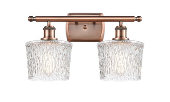 Ballston Two Light Bath Vanity in Antique Copper (405|5162WACG402)