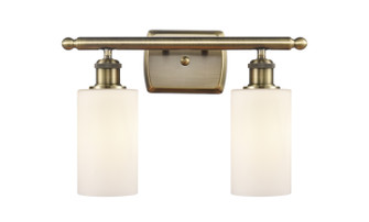 Ballston Two Light Bath Vanity in Antique Brass (405|5162WABG801)