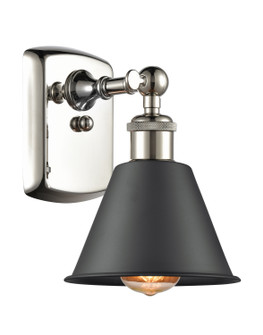 Ballston LED Wall Sconce in Polished Nickel (405|5161WPNM8LED)