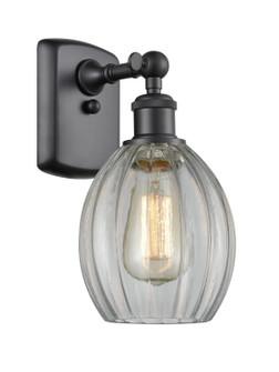 Ballston One Light Wall Sconce in Matte Black (405|5161WBKG82)