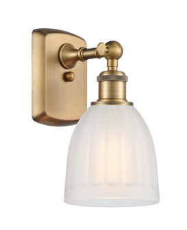 Ballston One Light Wall Sconce in Brushed Brass (405|5161WBBG441)
