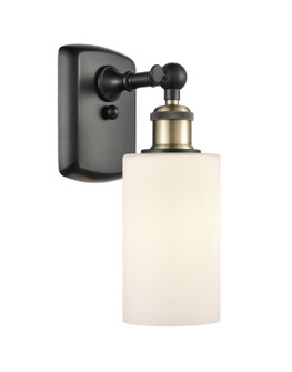 Ballston One Light Wall Sconce in Black Antique Brass (405|5161WBABG801)