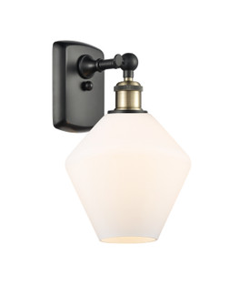 Ballston LED Wall Sconce in Black Antique Brass (405|5161WBABG6518LED)