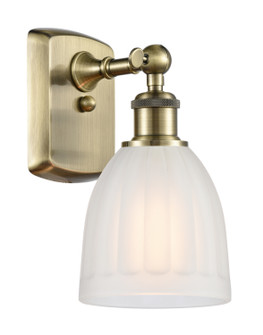 Ballston One Light Wall Sconce in Antique Brass (405|5161WABG441)