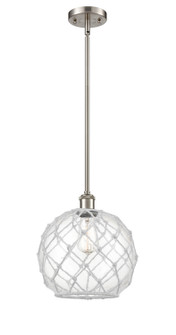 Ballston One Light Mini Pendant in Brushed Satin Nickel (405|5161SSNG12210RW)