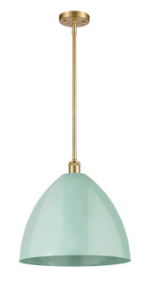 Ballston LED Pendant in Satin Gold (405|5161SSGMBD16SFLED)
