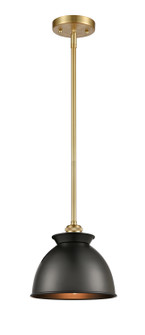 Ballston One Light Mini Pendant in Satin Gold (405|5161SSGM14BK)