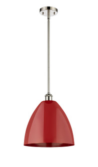 Ballston One Light Pendant in Polished Nickel (405|5161SPNMBD12RD)