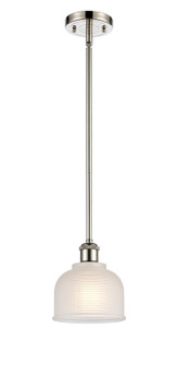 Ballston One Light Mini Pendant in Polished Nickel (405|5161SPNG411)