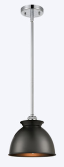 Ballston One Light Mini Pendant in Polished Chrome (405|5161SPCM14BK)