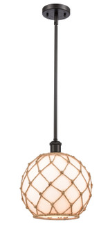 Ballston LED Mini Pendant in Oil Rubbed Bronze (405|5161SOBG12110RBLED)