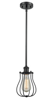 Austere LED Mini Pendant in Matte Black (405|5161SBKCE513BKLED)