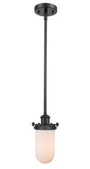 Austere One Light Mini Pendant in Matte Black (405|5161SBKCE231W)