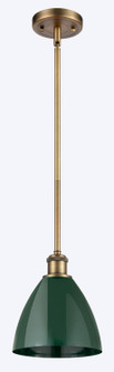 Ballston One Light Pendant in Brushed Brass (405|5161SBBMBD75GR)