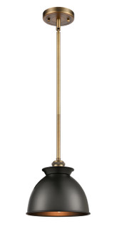 Ballston LED Mini Pendant in Brushed Brass (405|5161SBBM14BKLED)