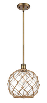 Ballston One Light Mini Pendant in Brushed Brass (405|5161SBBG12210RB)
