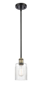 Ballston One Light Mini Pendant in Black Antique Brass (405|5161SBABG342)