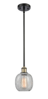 Ballston One Light Mini Pendant in Black Antique Brass (405|5161SBABG105)