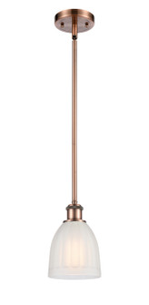 Ballston One Light Mini Pendant in Antique Copper (405|5161SACG441)