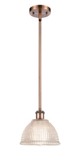 Ballston One Light Mini Pendant in Antique Copper (405|5161SACG422)