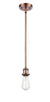 Ballston One Light Mini Pendant in Antique Copper (405|5161SAC)