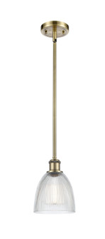Ballston One Light Mini Pendant in Antique Brass (405|5161SABG382)