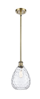 Ballston One Light Mini Pendant in Antique Brass (405|5161SABG372)