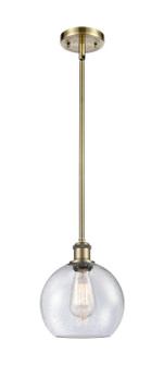 Ballston One Light Mini Pendant in Antique Brass (405|5161SABG1248)