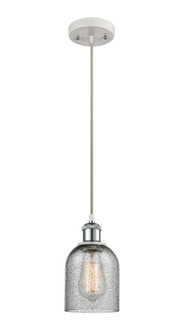 Ballston One Light Mini Pendant in White Polished Chrome (405|5161PWPCG257)