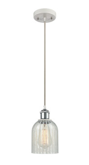 Ballston One Light Mini Pendant in White Polished Chrome (405|5161PWPCG2511)