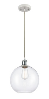 Ballston One Light Mini Pendant in White Polished Chrome (405|5161PWPCG12210)