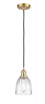 Ballston One Light Mini Pendant in Satin Gold (405|5161PSGG442)