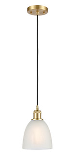 Ballston One Light Mini Pendant in Satin Gold (405|5161PSGG381)