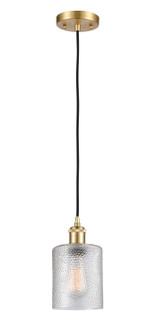 Ballston One Light Mini Pendant in Satin Gold (405|5161PSGG112)