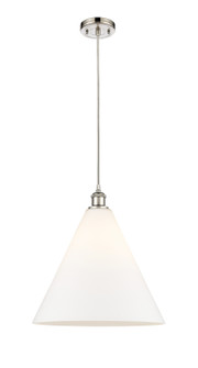 Ballston LED Pendant in Polished Nickel (405|5161PPNGBC161LED)