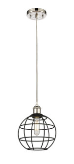 Ballston LED Pendant in Polished Nickel (405|5161PPNCE8BK)