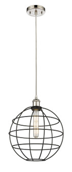 Ballston LED Pendant in Polished Nickel (405|5161PPNCE12BK)