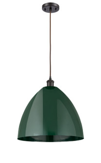 Ballston One Light Mini Pendant in Oil Rubbed Bronze (405|5161POBMBD16GR)