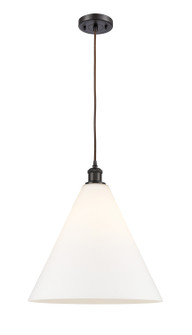 Ballston One Light Pendant in Oil Rubbed Bronze (405|5161POBGBC161)