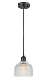 Ballston One Light Mini Pendant in Oil Rubbed Bronze (405|5161POBG412)