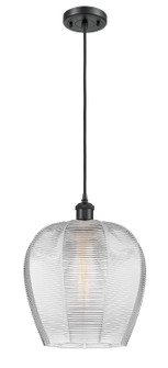 Ballston One Light Mini Pendant in Matte Black (405|5161PBKG46212)