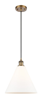 Ballston One Light Mini Pendant in Brushed Brass (405|5161PBBGBC121)