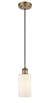 Ballston One Light Mini Pendant in Brushed Brass (405|5161PBBG801)