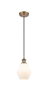Ballston One Light Mini Pendant in Brushed Brass (405|5161PBBG6516)