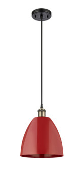 Ballston One Light Mini Pendant in Black Antique Brass (405|5161PBABMBD9RD)